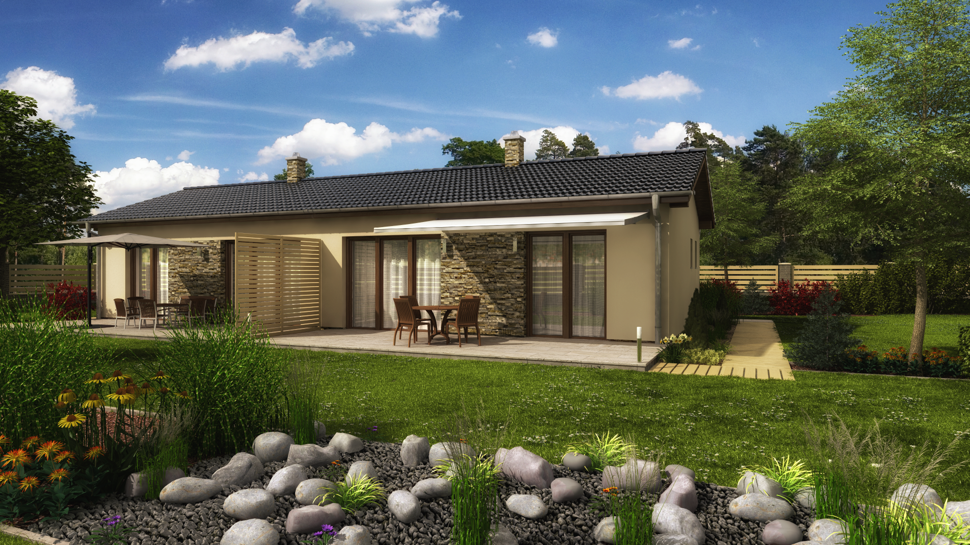 BUNGALOV B 2x 2+kk ilustrační foto