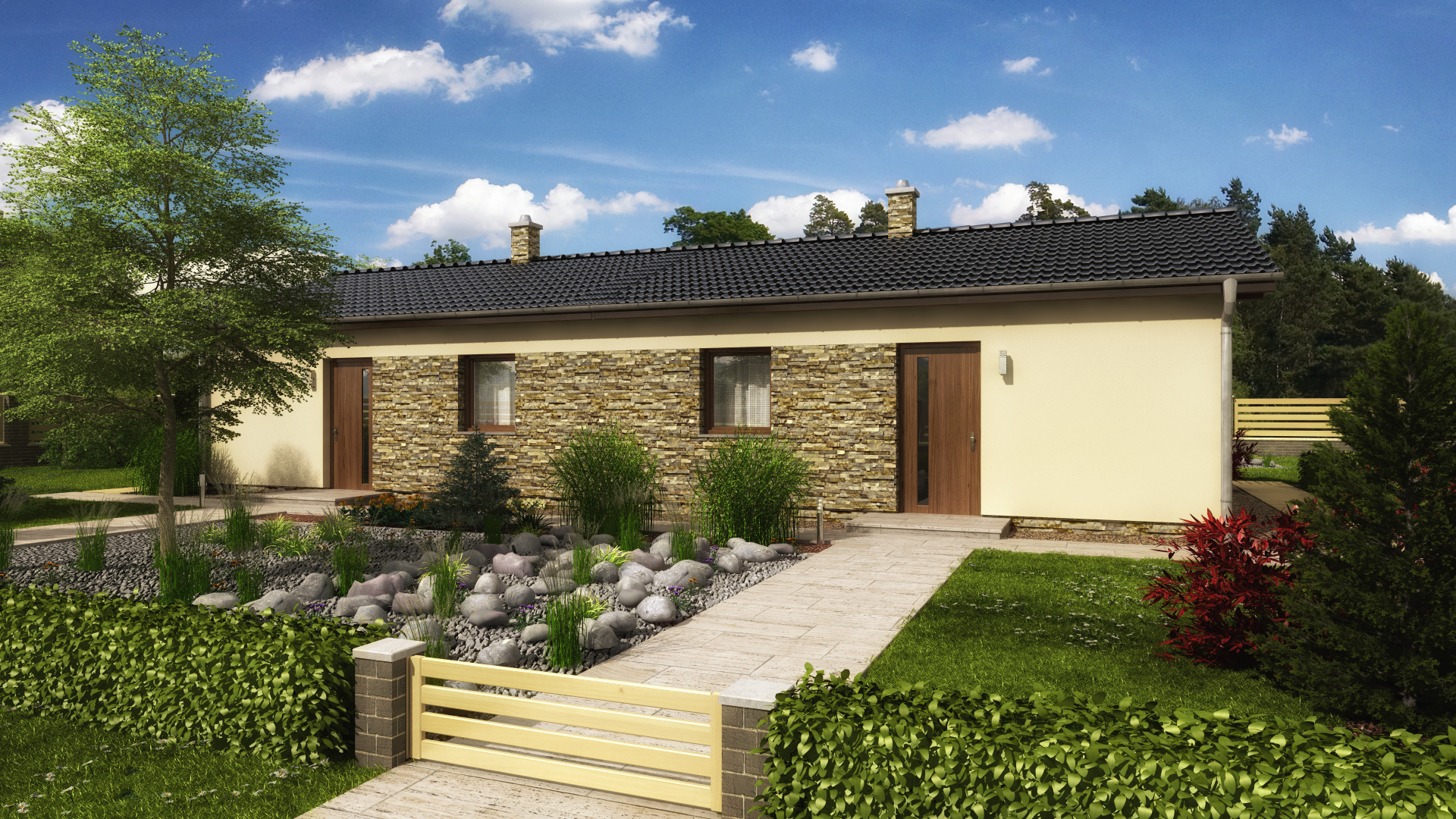 BUNGALOV C 2x 2+kk ilustrační foto